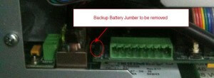 Disable Backup Battery