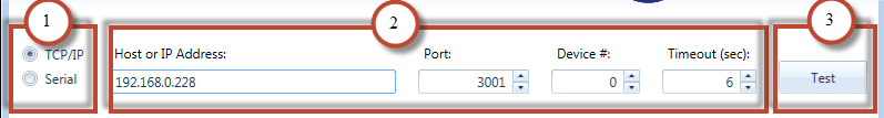 HandPunch Admin Connection Settings
