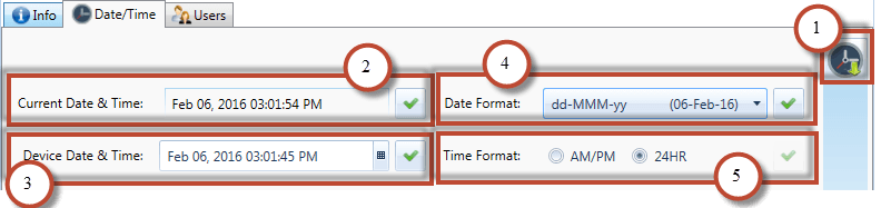 HandPunch Admin Date & Time