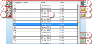 HandPunch Attendance Manager Attendance Log