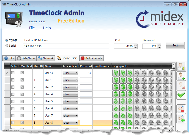 TimeClock Admin