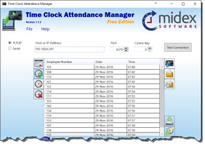 Free Time Clock Software | Free Fingerprint and Card Reader Software